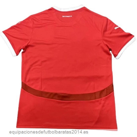 Nuevo Tailandia 1ª Camiseta Austria 2024 Rojo Baratas